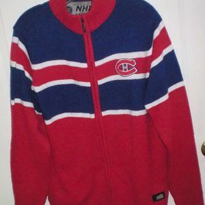 Vintage NHL Montreal Canadiens Ilanco Full Zip Sweater